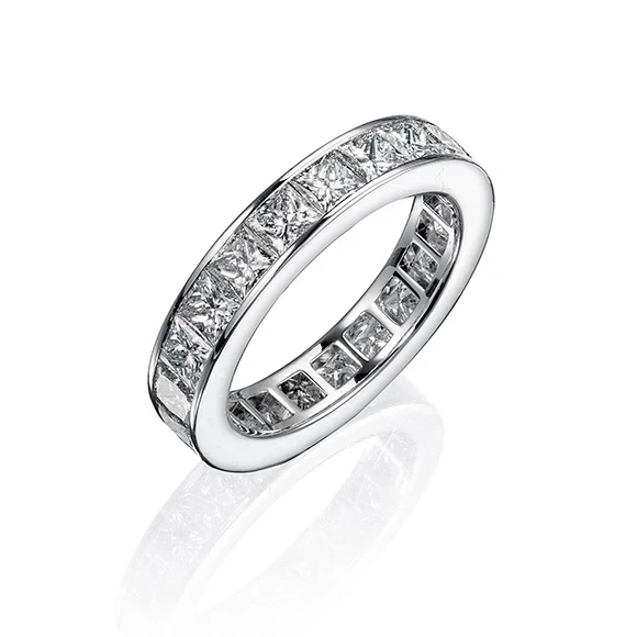PRINCESS DIAMOND 4.66 CT RING