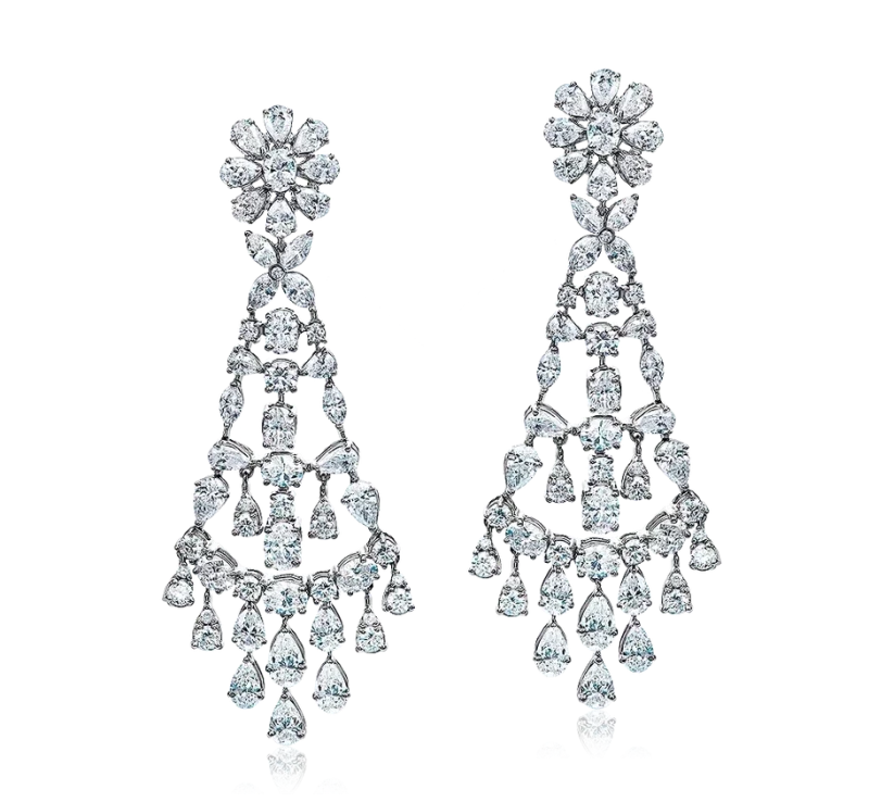 DIAMOND EARRINGS 17.36 CT